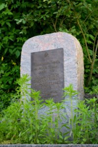 Zell (Bensheim), Gedenkstein Michaels-Kapelle