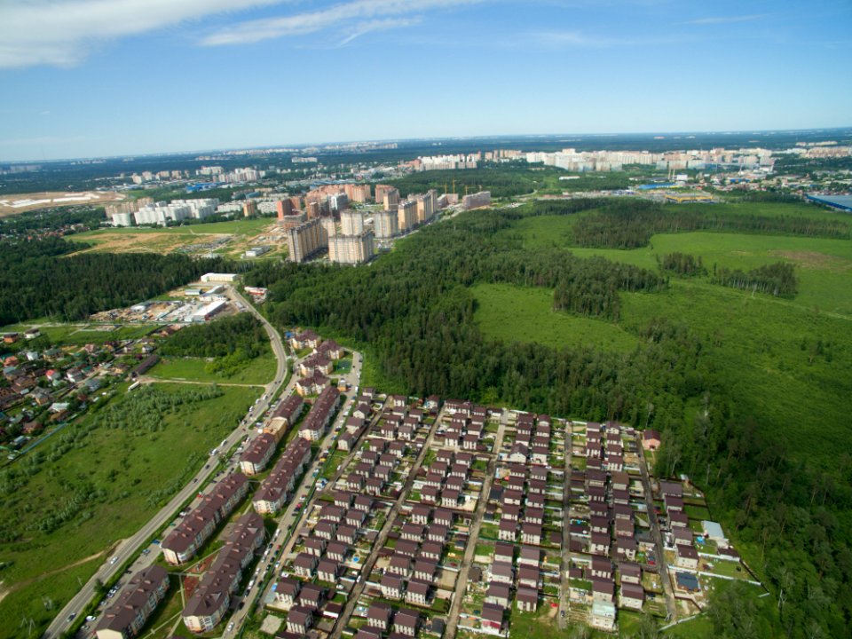 Zeleznodoroznyi aerial 2020