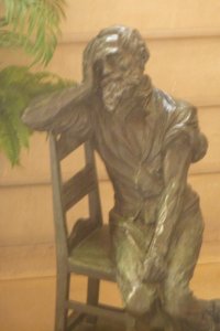 Zelfportret van Jef Lambeaux