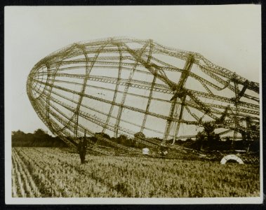 ZEPPELIN RAID September 23rd24th 1916. The bow, Bestanddeelnr 158-1402