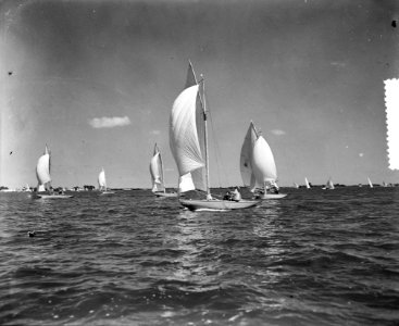 Zeilen Brasemermeer. Regenbogen, Bestanddeelnr 907-7820