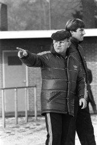Zeist, training Nederlands elftal in verband met interland tegen Malta bondscoa, Bestanddeelnr 932-8073