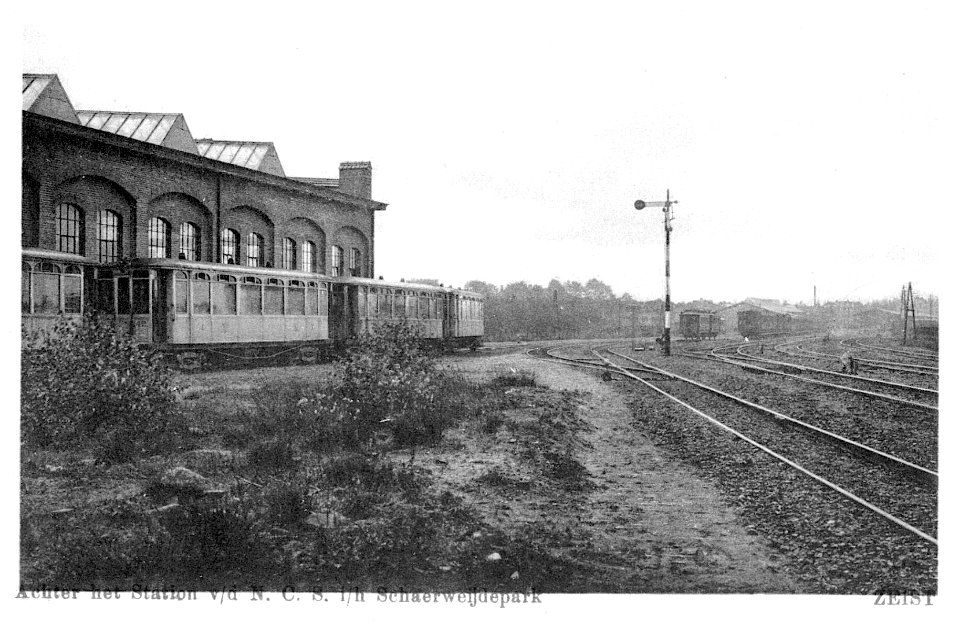 Zeist - Achter het Station en Remise NBM
