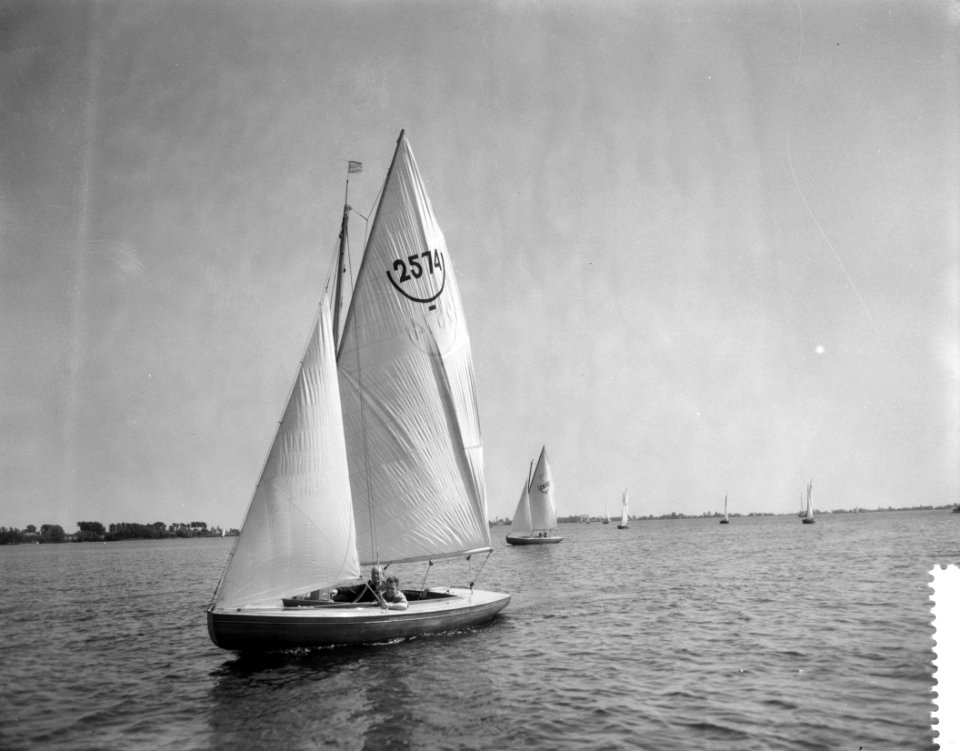 Zeilwedstrijden op de Westeinderplassen, Bestanddeelnr 909-6357