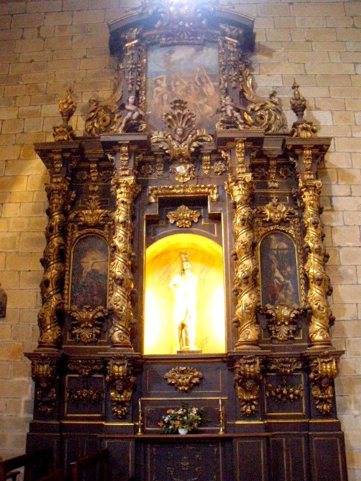 Zarauz - Iglesia de Santa María la Real, interiores 03