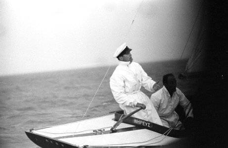 Zeilwedstrijden op het IJsselmeer om Drakencup 1960 Zijne Koninklijke Hoogheid P, Bestanddeelnr 911-3970