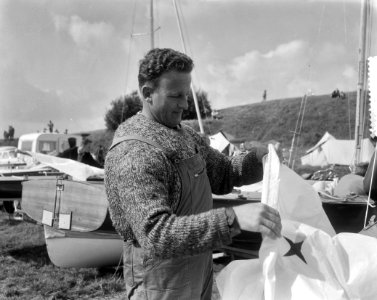 Zeilers voor Tokio, Ben Verhagen, Bestanddeelnr 916-7406