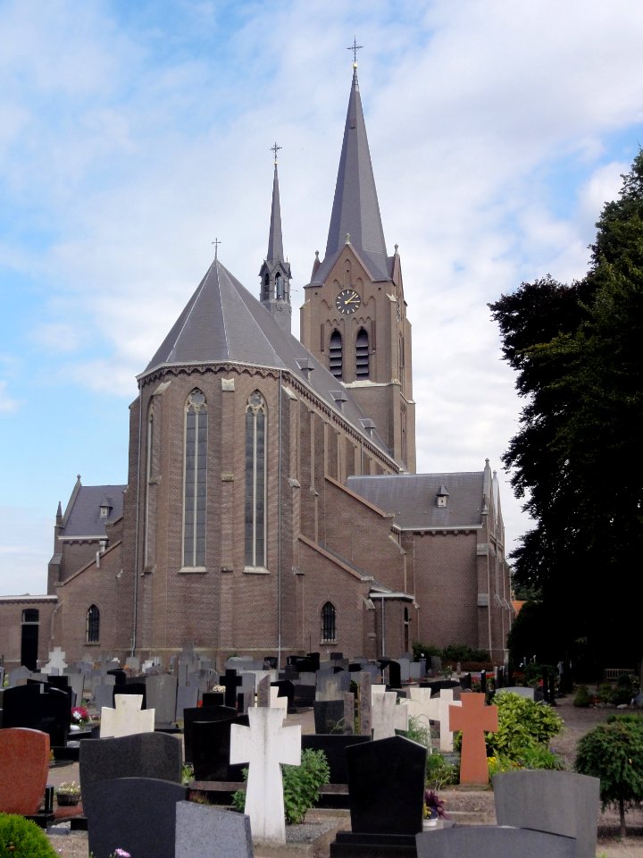 Zeeland Rijksmonument 519138 kerk Kerkstraat 51 achteraanzicht