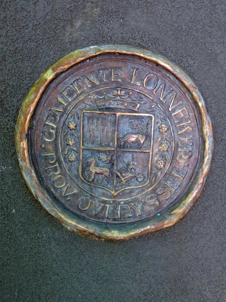 Zegel en gemeentewapen Lonneker