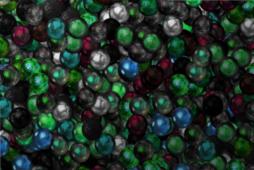 Balls wallpaper decorative