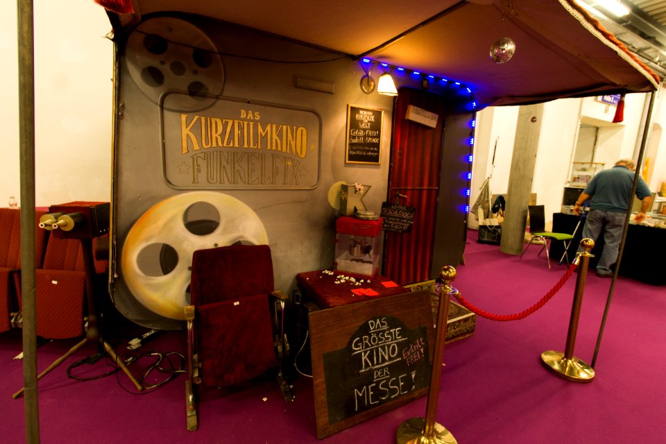 Wohnwage Kurzfilmkino - Messe Dresden 3