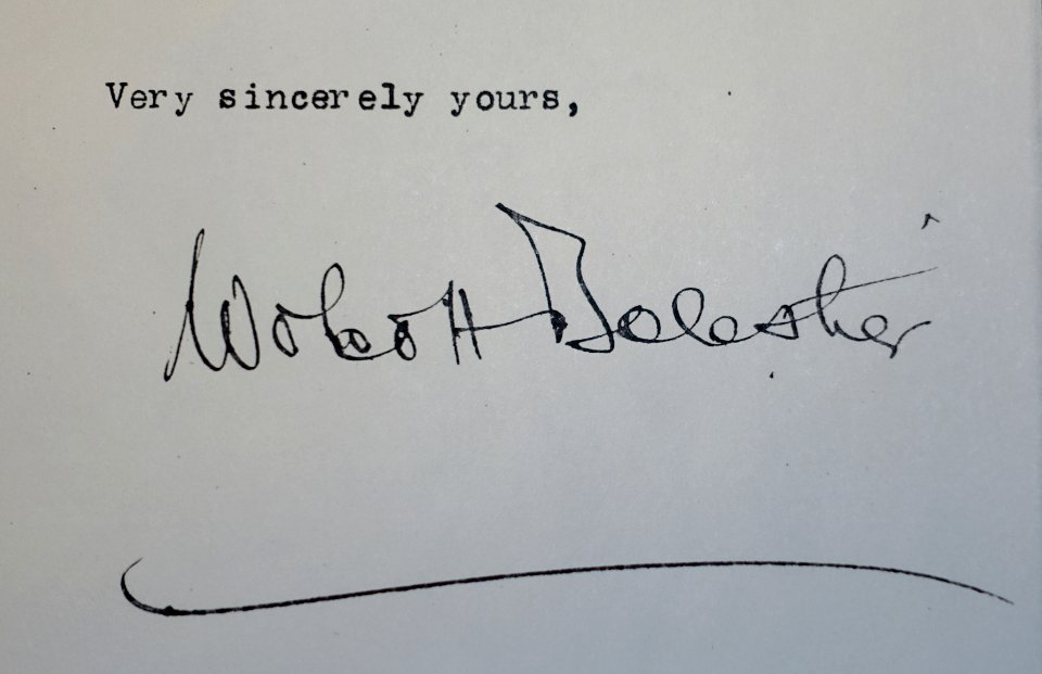 Wolcott Balestier signature - Naulakha - Dummerston, Vermont - DSC06796