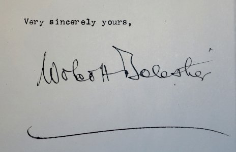 Wolcott Balestier signature - Naulakha - Dummerston, Vermont - DSC06796