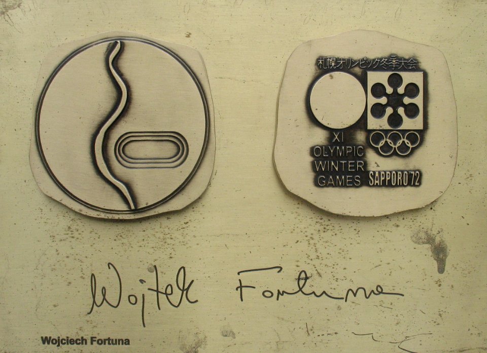 Wojciech Fortuna medal & autograph
