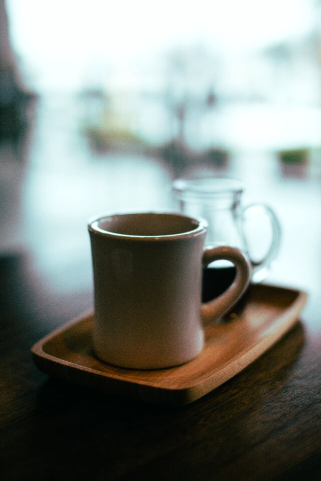 Tea plate wood