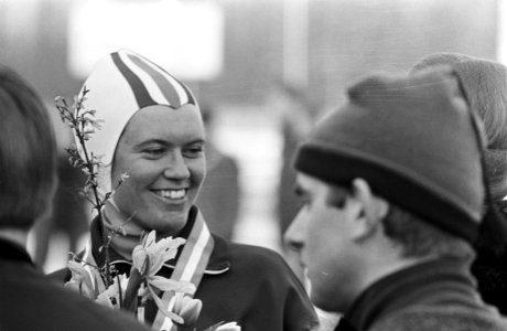 WK schaatsen te Deventer dames, Stien Kaiser eerste plaats in Algemeen Klassemen, Bestanddeelnr 920-0880