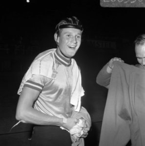 WK Wielrennen, achtste finales sprint amateurs. Klaas Balk, Bestanddeelnr 920-6330