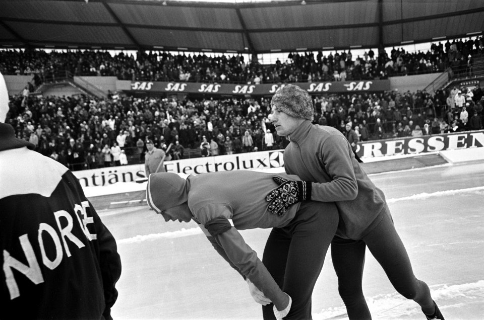 WK te Goteborg. CP 10.000m. Ard Schek en Kees Verkerk, Bestanddeelnr 921-1437