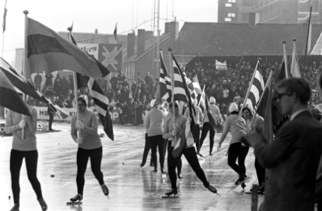 WK schaatsen te Deventer dames, opening WK, Bestanddeelnr 920-0895