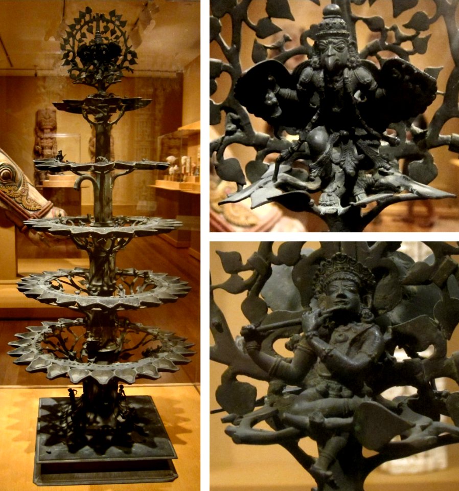 WLA haa Kerala Bronze Lamp