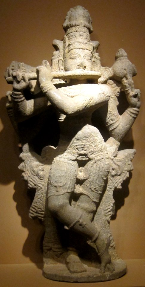 WLA haa Krishna Playing the Flute Chola