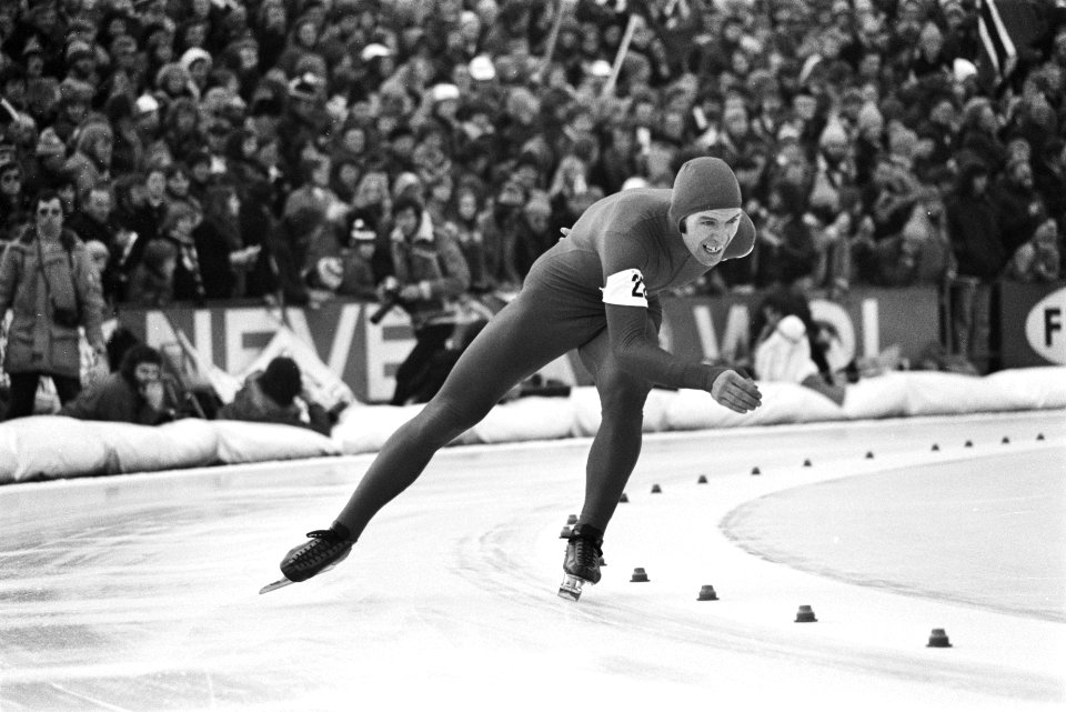 WK-schaatsen heren in Heerenveen Storholt (Noorwegen) tijdens 5.000 meter, Bestanddeelnr 929-0249
