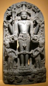 WLA haa Vishnu with Consorts Lakshmi and Sarasvati Bengal photo