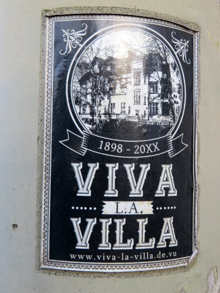Witten Aufkleber Viva la Villa