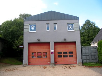 Witten Feuerwache Schnee