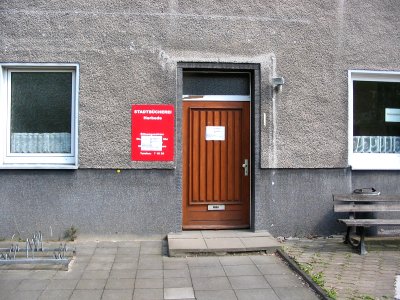 Witten Eingang Stadtteilbibliothek Herbede