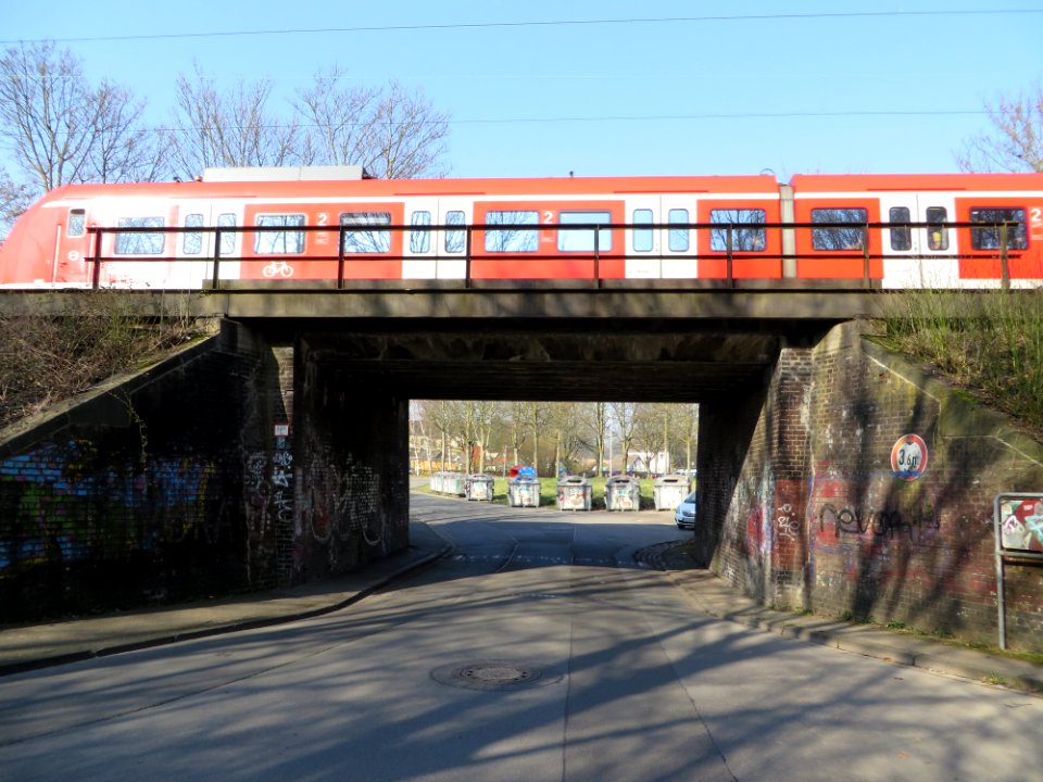 Witten Brücke Ledderken S-Bahn