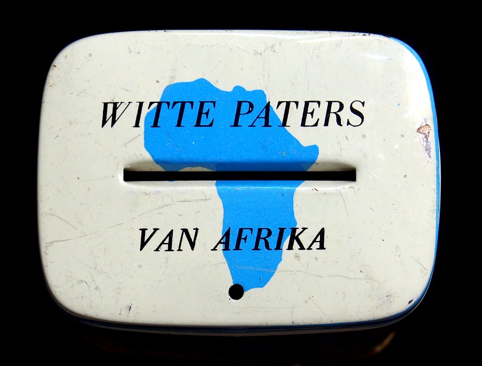 Witte Paters, Afrika voor Christus collecte busje, foto5