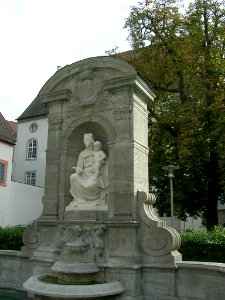 Wittelsbacher Brunnen Eichstätt -Patrona Bavariae (1)