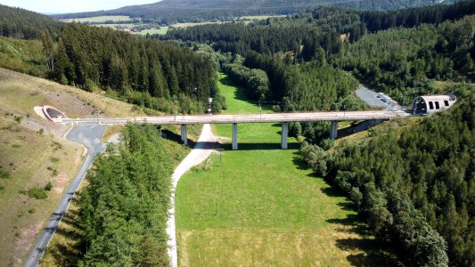Wohlrose Talbrücke Thüringen