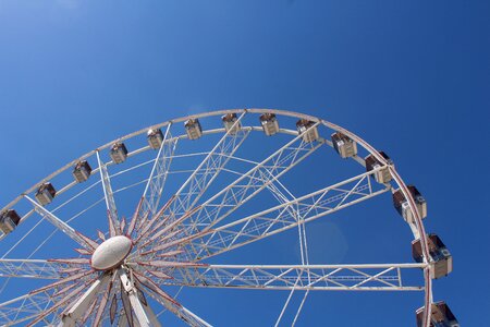 Luna park traveling sky fair photo