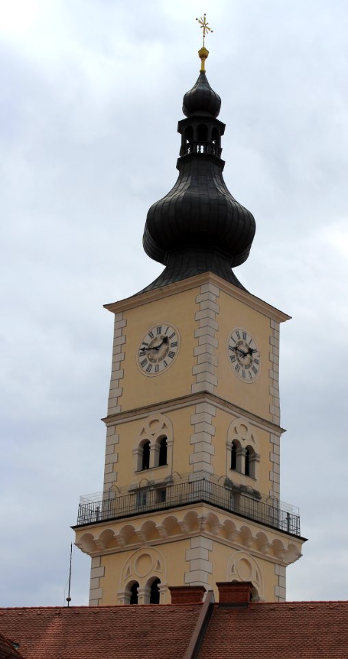 Wolfsberg - Pfarrkirche - Turm2