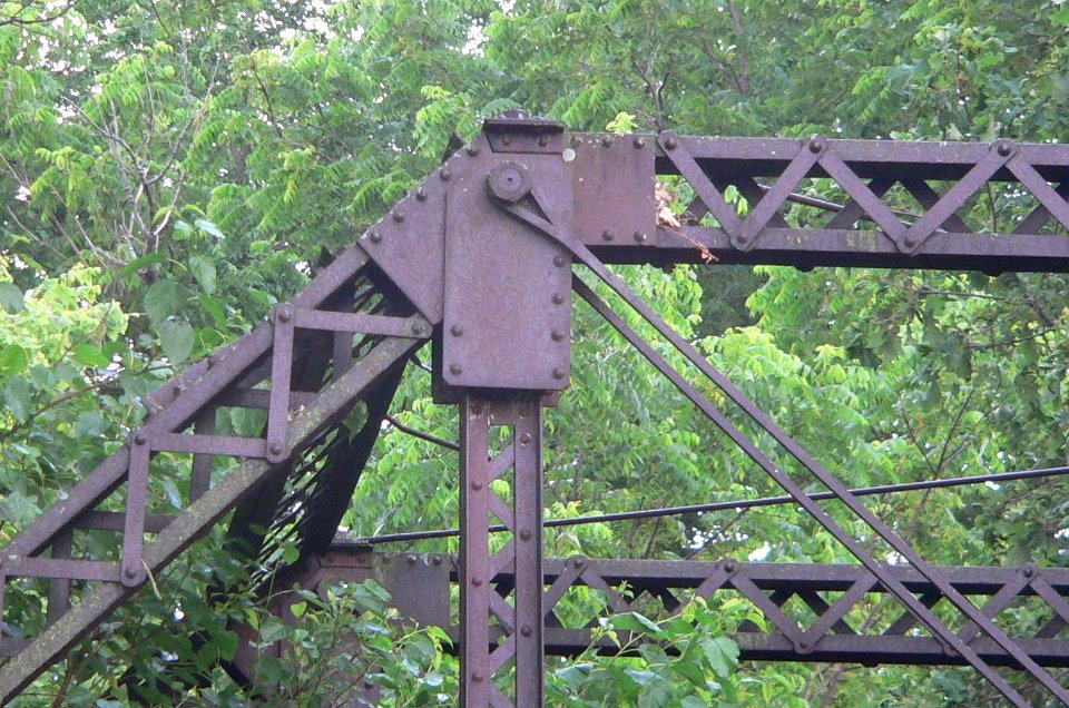 Wolf Creek bridge (Otoe Co) upper connection 2