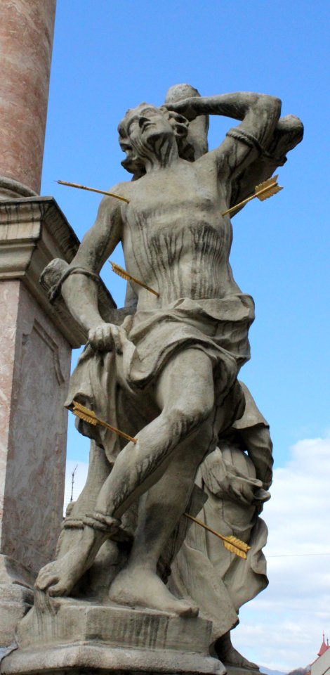 Wolfsberg - Mariensäule - Hl Sebastian