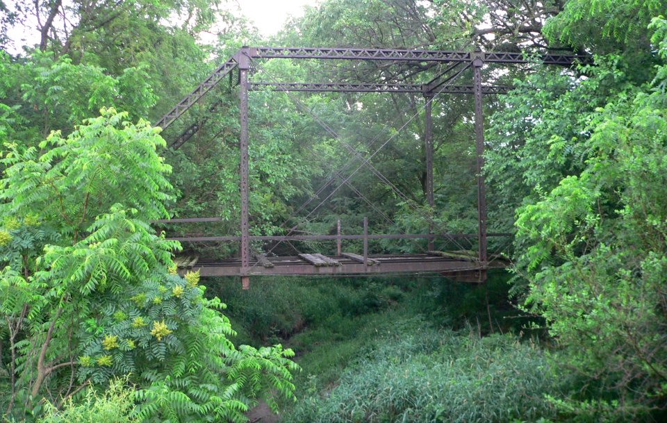 Wolf Creek bridge (Otoe Co) from N 1