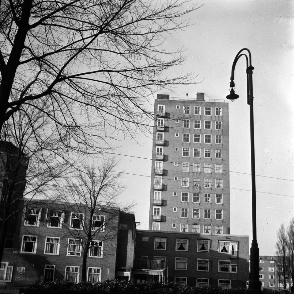 Wolkenkrabber aan het D. Willinkplein, Bestanddeelnr 901-3644