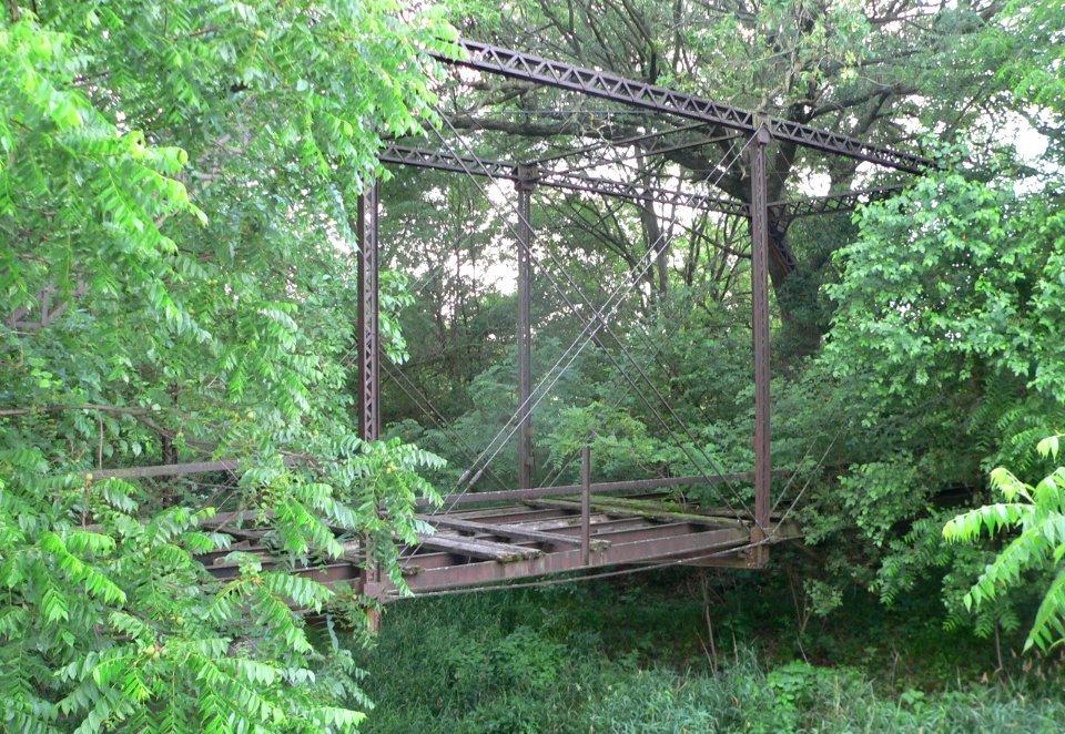 Wolf Creek bridge (Otoe Co) E square panel 1