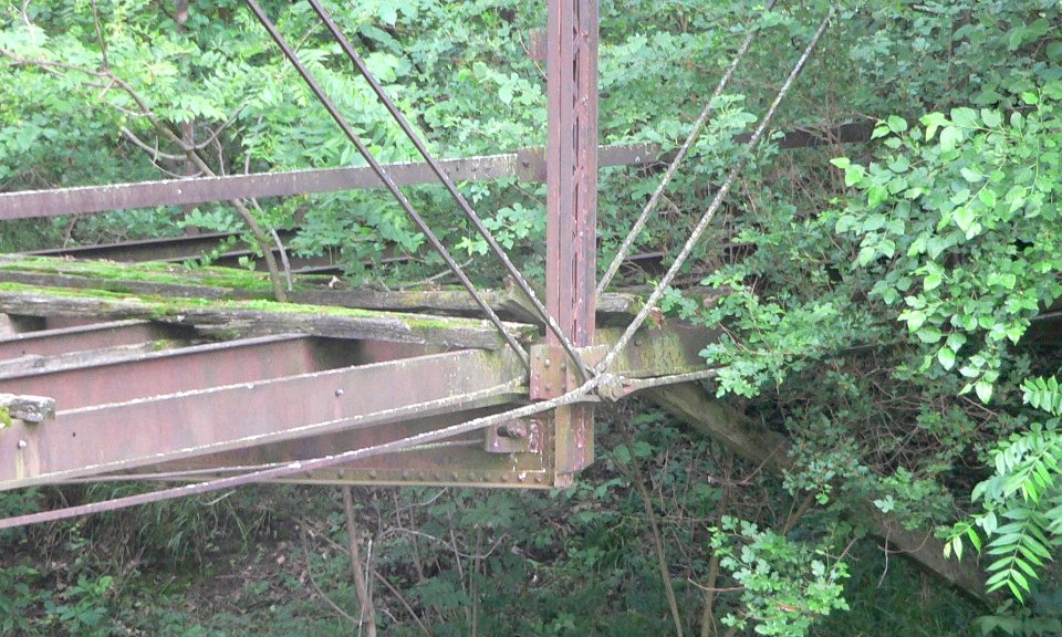 Wolf Creek bridge (Otoe Co) lower connection 1