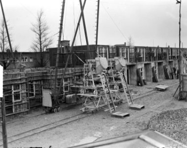Woningen uit puinbeton in IJmuiden, Bestanddeelnr 903-2687