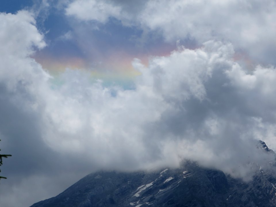 Wolken Ramsau