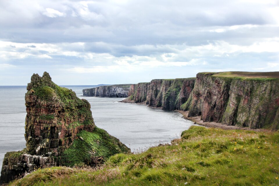 Duncansby head sea landscape