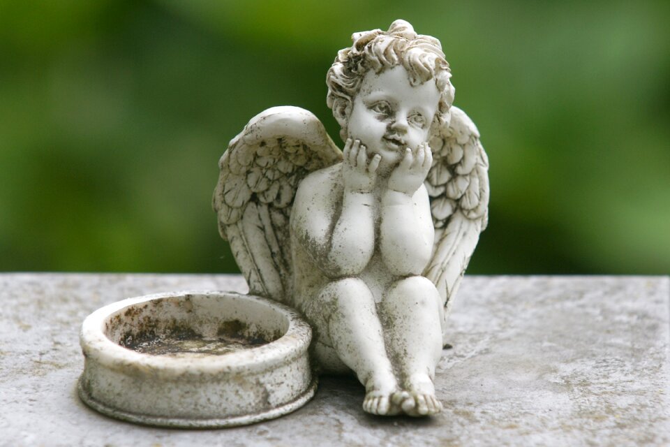 Contemplative mourning peace
