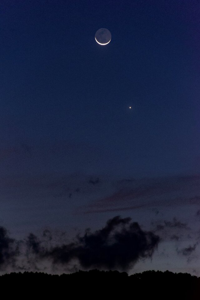 Moon night night sky