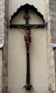 Wolfsberg - Pfarrkirche -Kruzifix