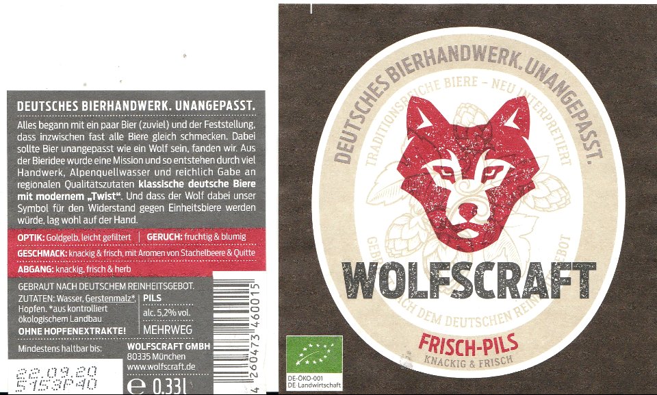 Wolfscraft GmbH - Wolfscraft Frisch- Pils