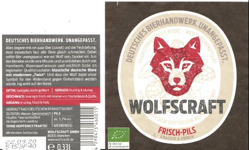 Wolfscraft GmbH - Wolfscraft Frisch- Pils